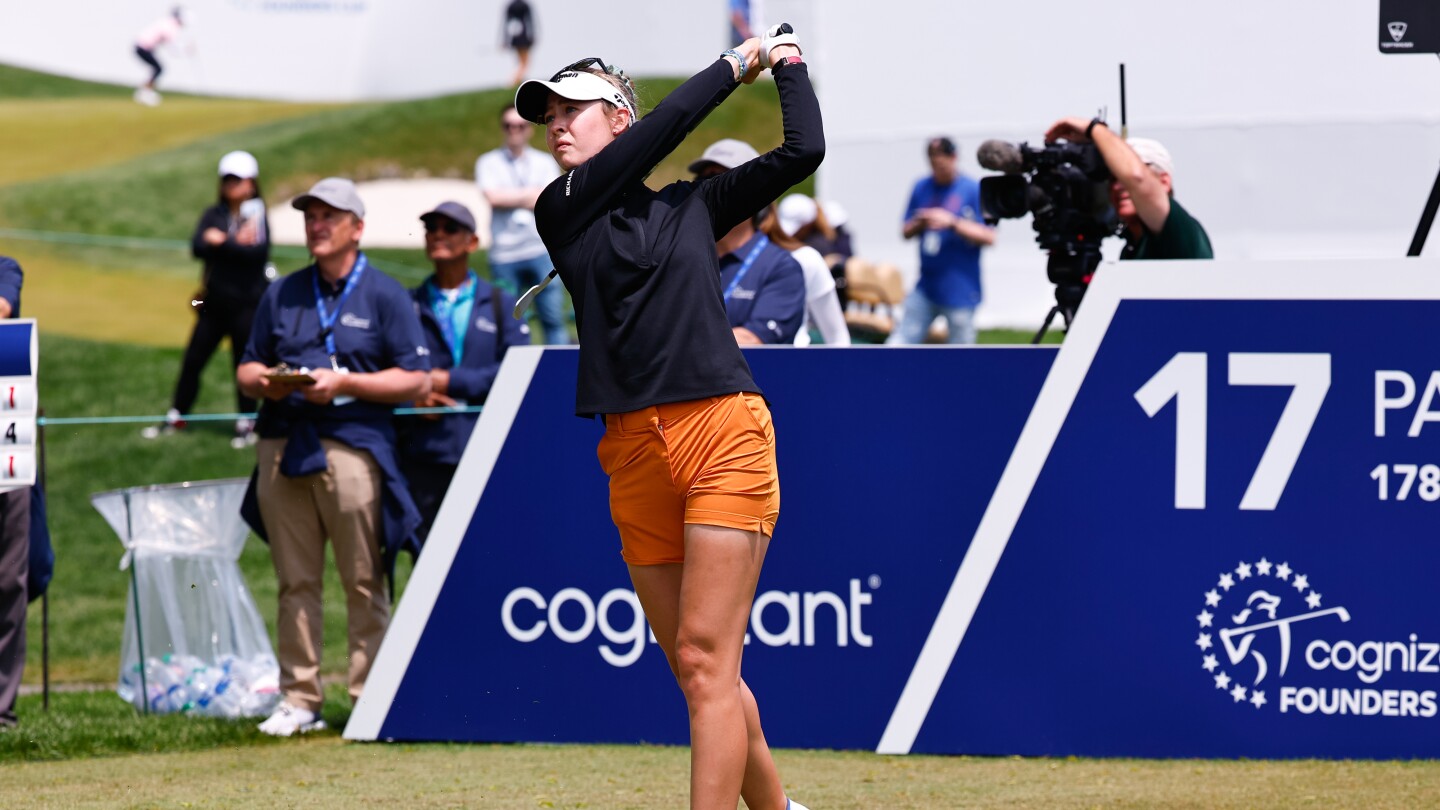 Cognizant Founders Cup 2024 LPGA tee times: When Nelly Korda and field will play