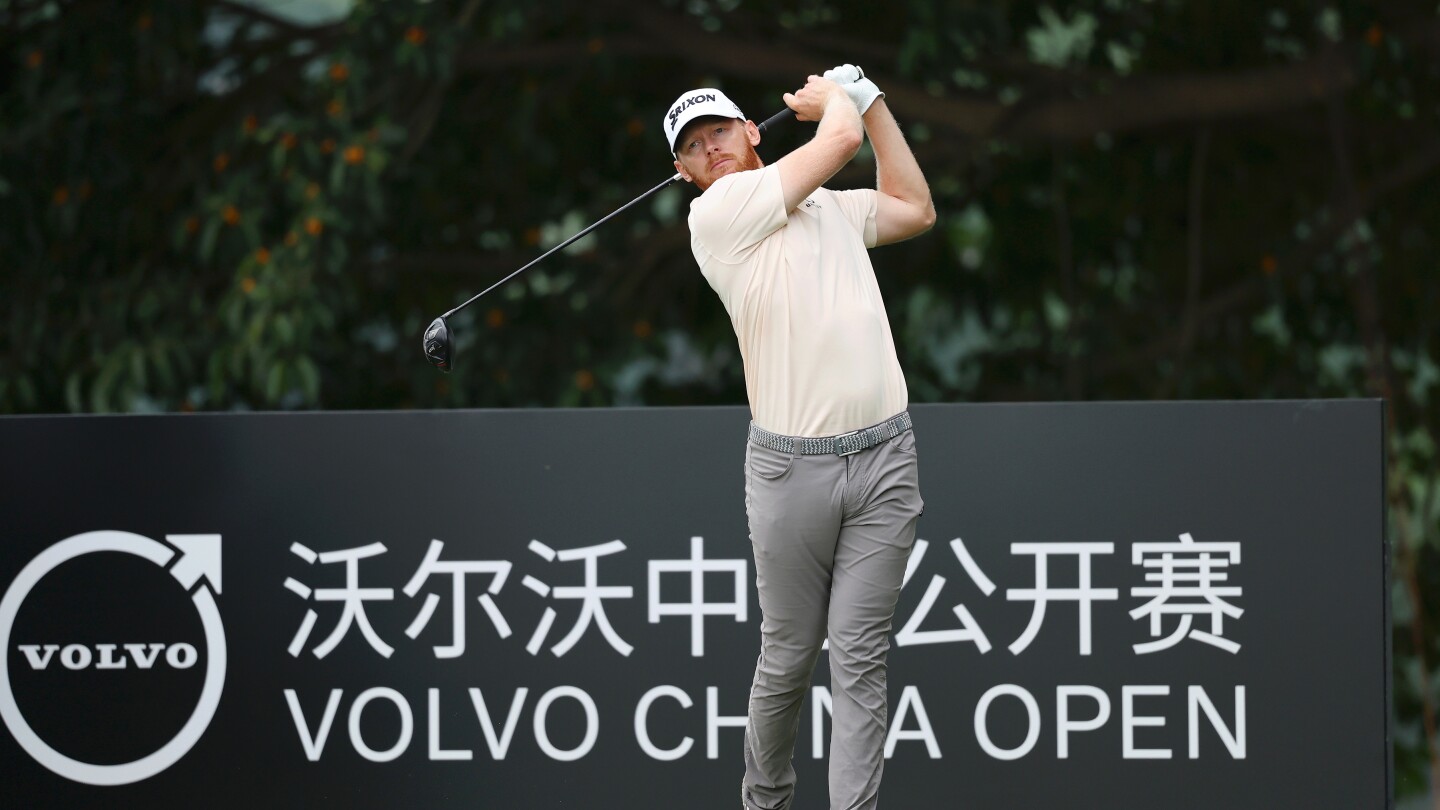 Sebastian Soderberg fires 63 to lead Volvo China Open on DP World Tour