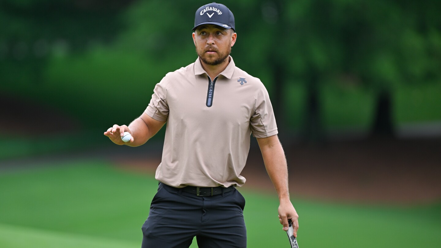 Xander Schauffele gets very favorable ruling on way to 63 and Wells Fargo lead