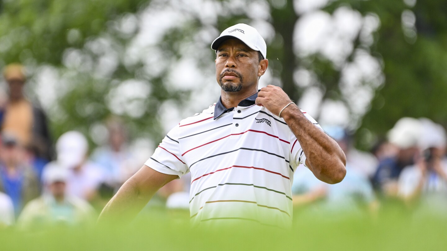 PGA Championship 2024: Tiger Woods says he needs to play more following MC at Valhalla