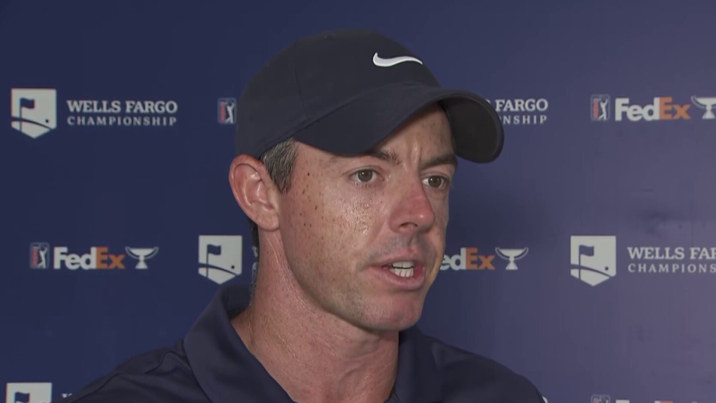 Rory McIlroy feels ‘really good’ about round three Wells Fargo performance
