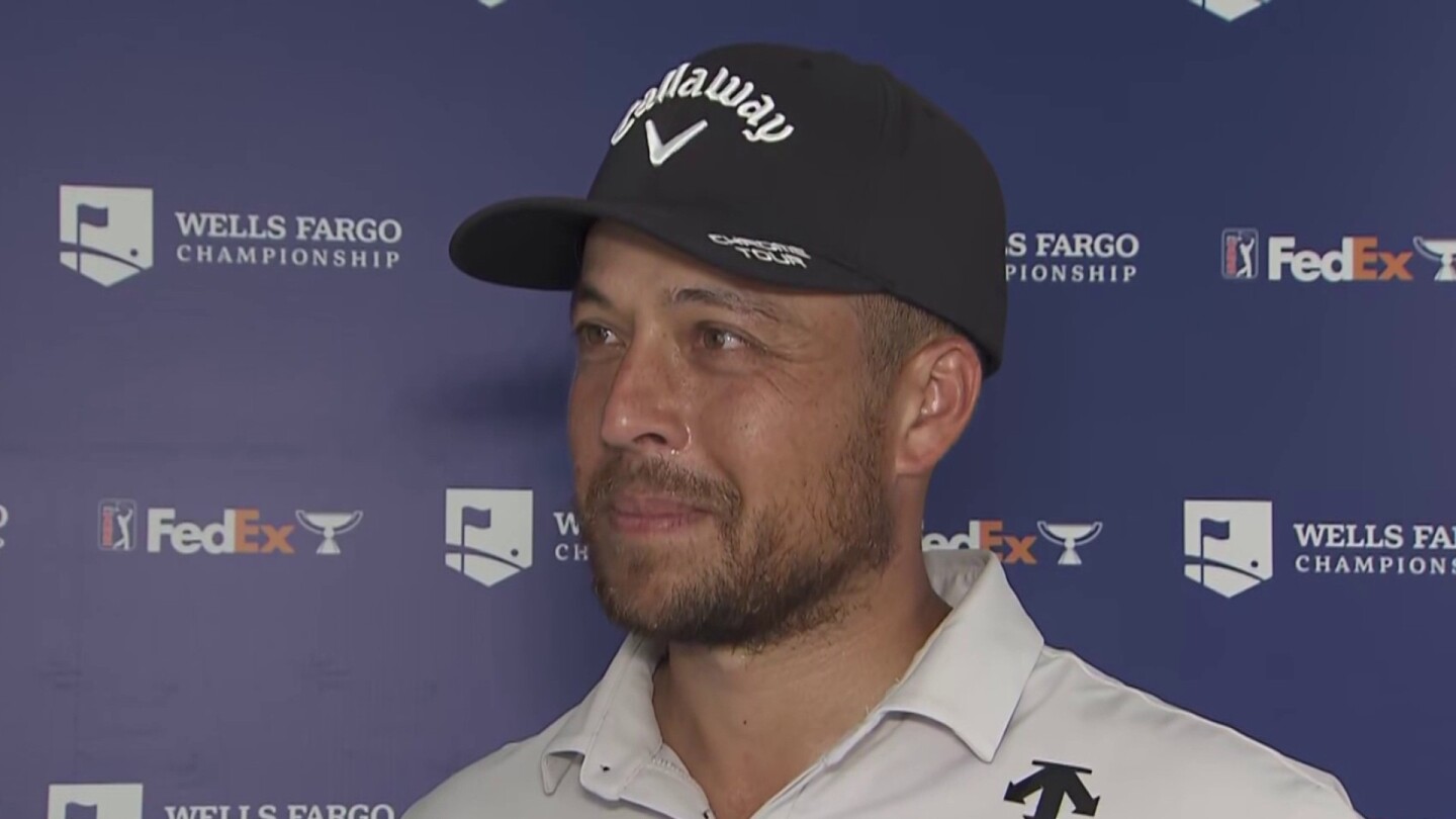 Xander Schauffele examines the challenges of Quail Hollow