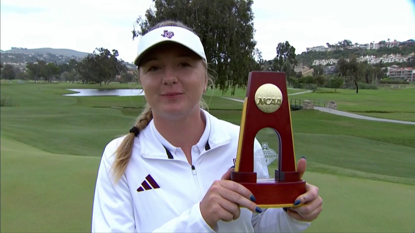 Adela Cernousek’s growth led to impressive NCAA Women’s Individual title
