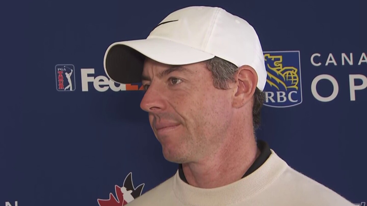 Rory McIlroy discusses Round 1 performance at RBC Canadian Open