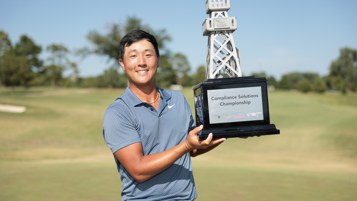 John Pak on verge of PGA Tour card after notching first Korn Ferry win