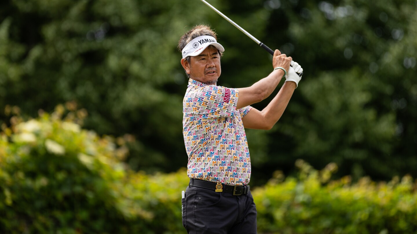 Fujita (14 under) pads lead at US Senior Open, but Stricker is lurking from familiar second place