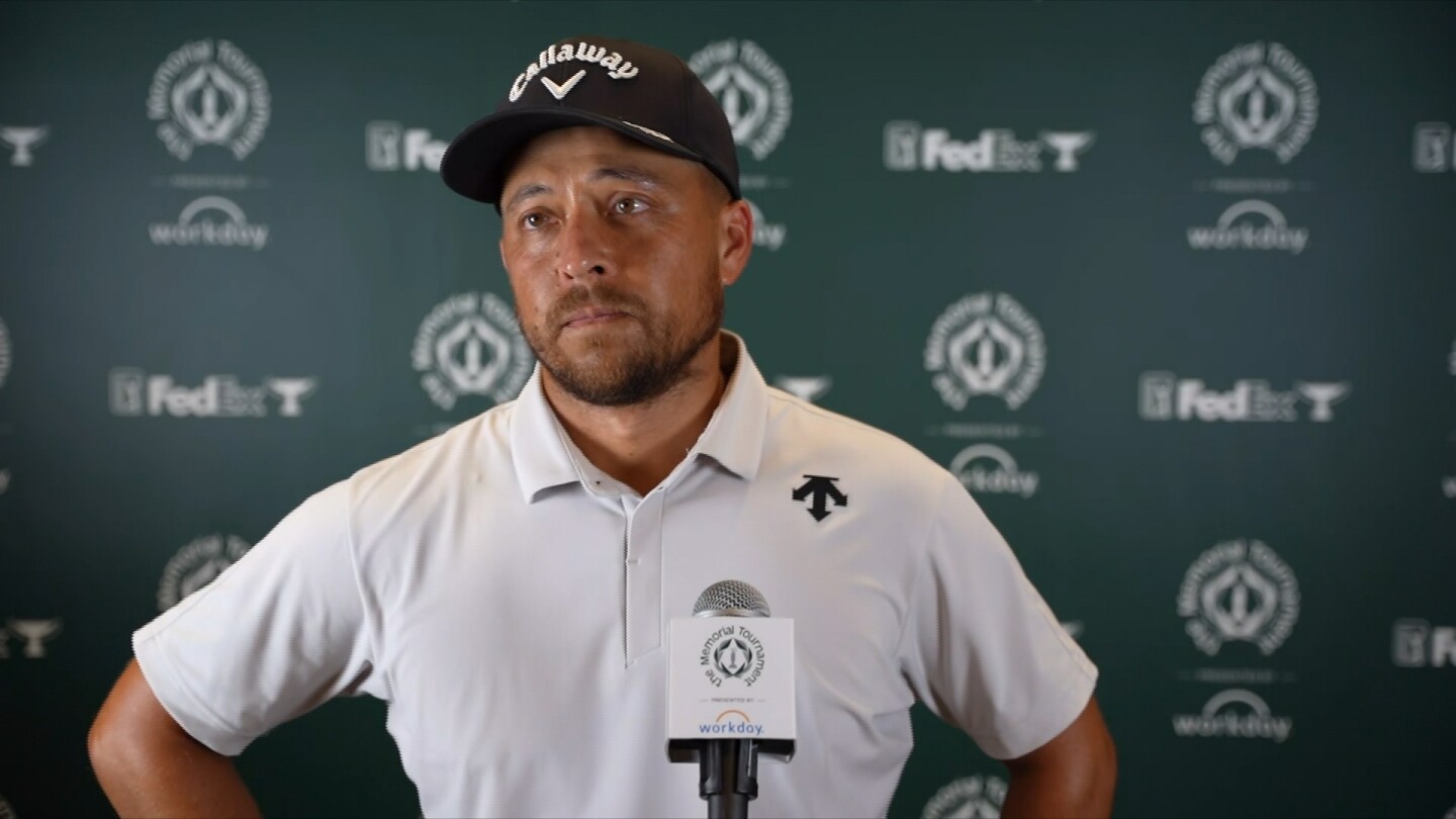 Xander Schauffele’s putter fuels strong Round 1 at the Memorial Tournament