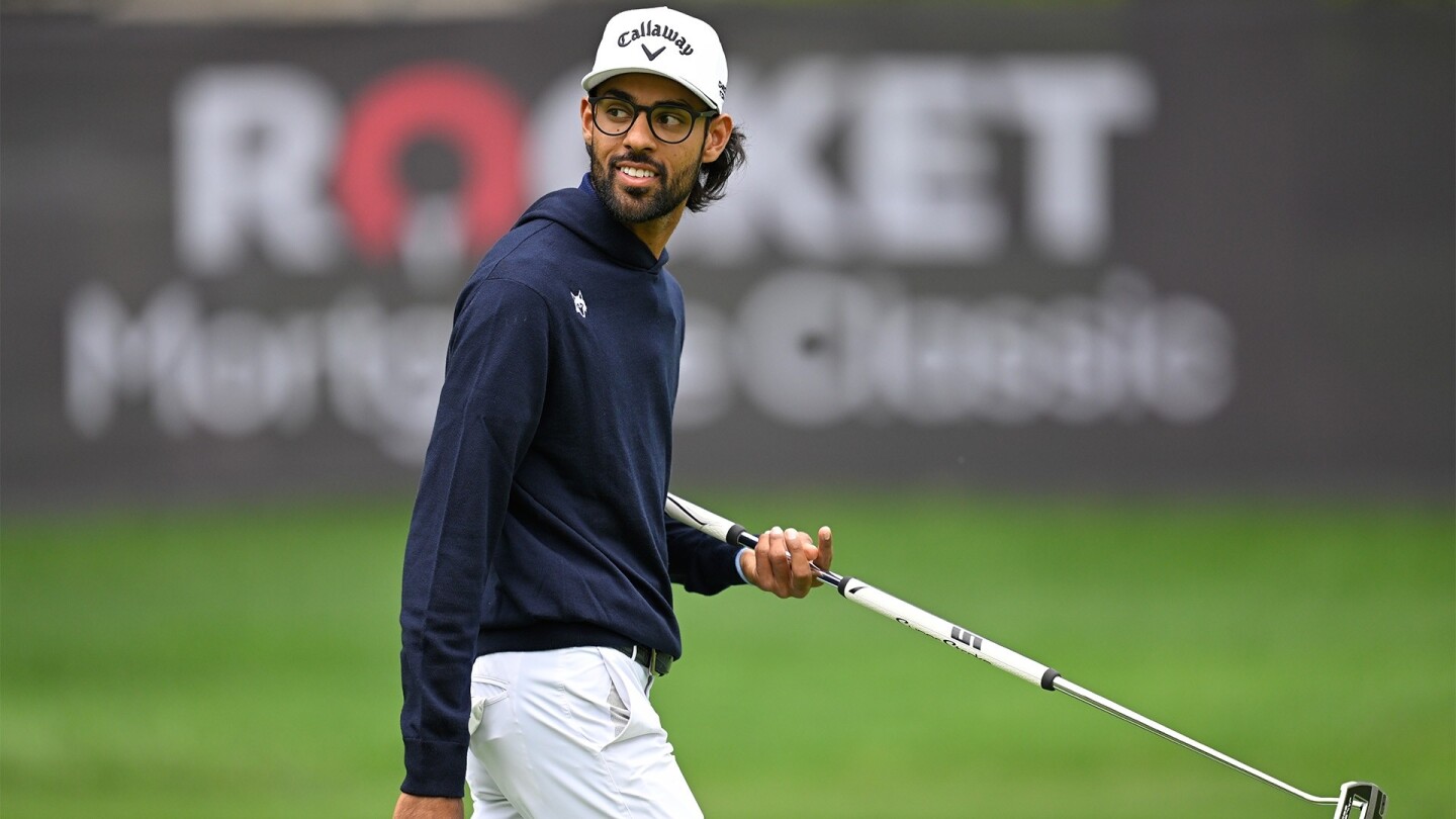 Akshay Bhatia feeling comfortable at Rocket Mortgage Classic