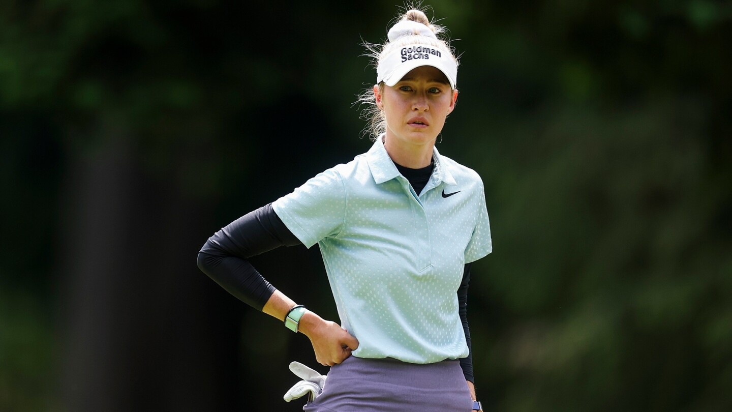 Nelly Korda misses cut at KPMG Women’s PGA Championship in shocking twist