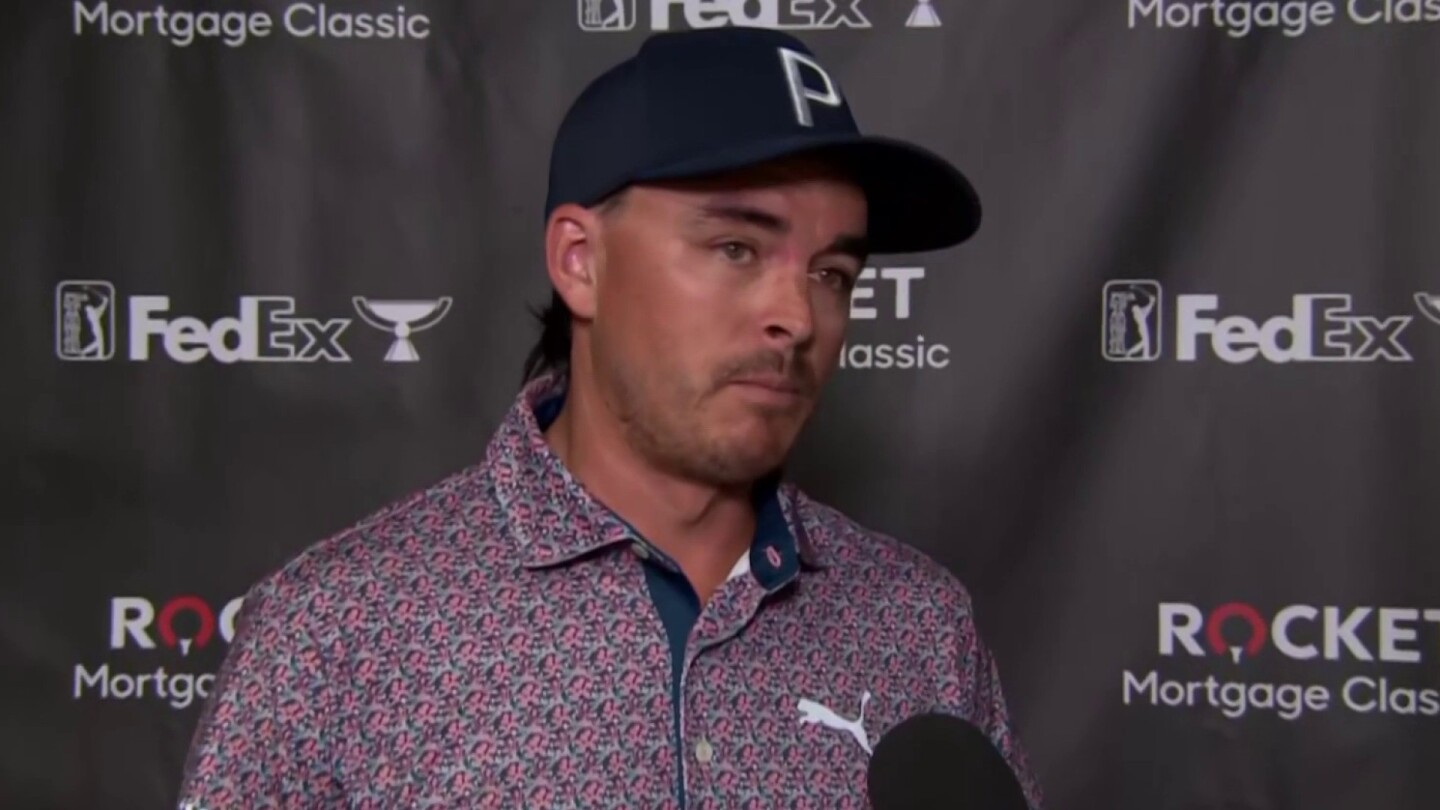 Rickie Fowler recaps his ‘solid start’ at the Rocket Mortgage Classic