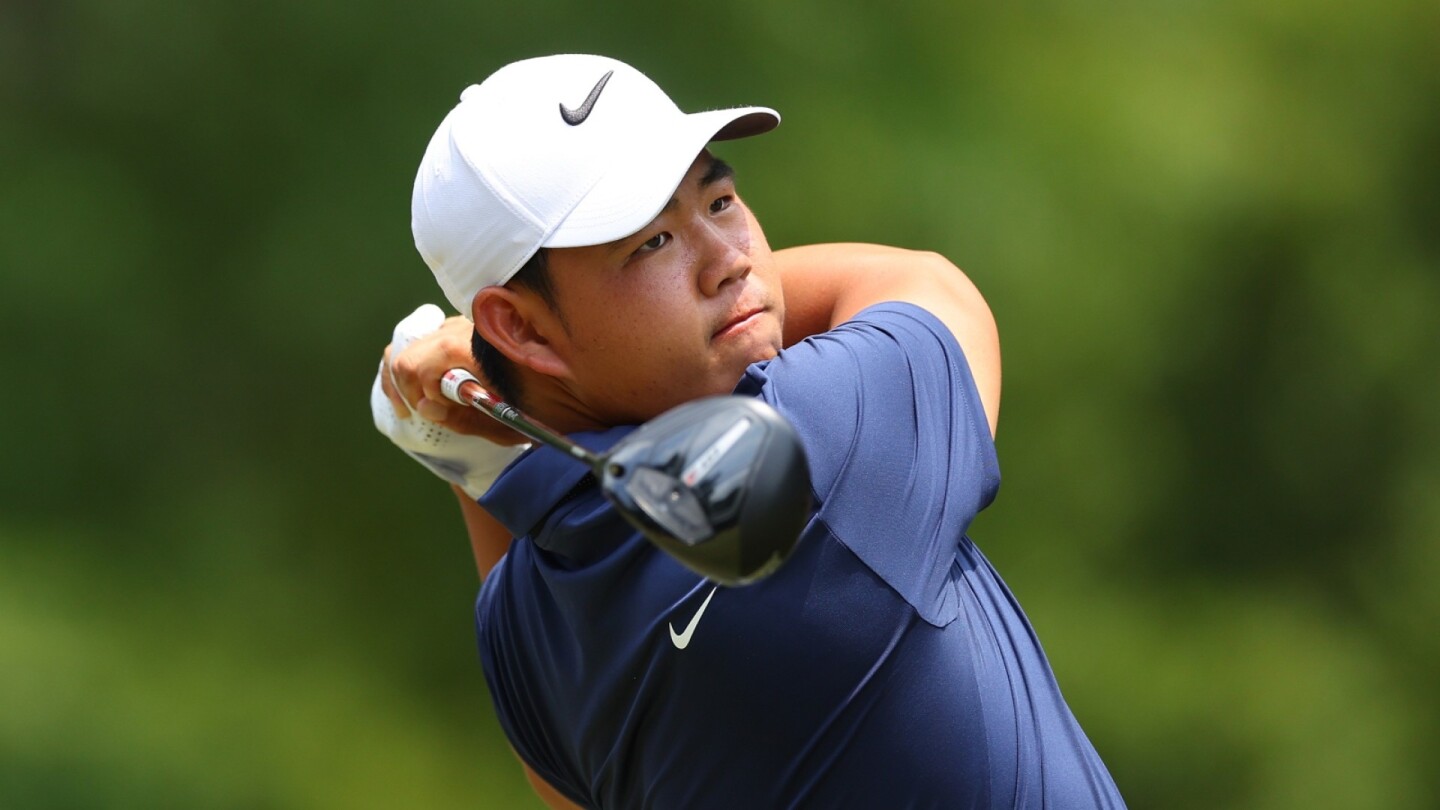 Tom Kim is ‘confident’ after shooting 8 under in opening round of Travelers