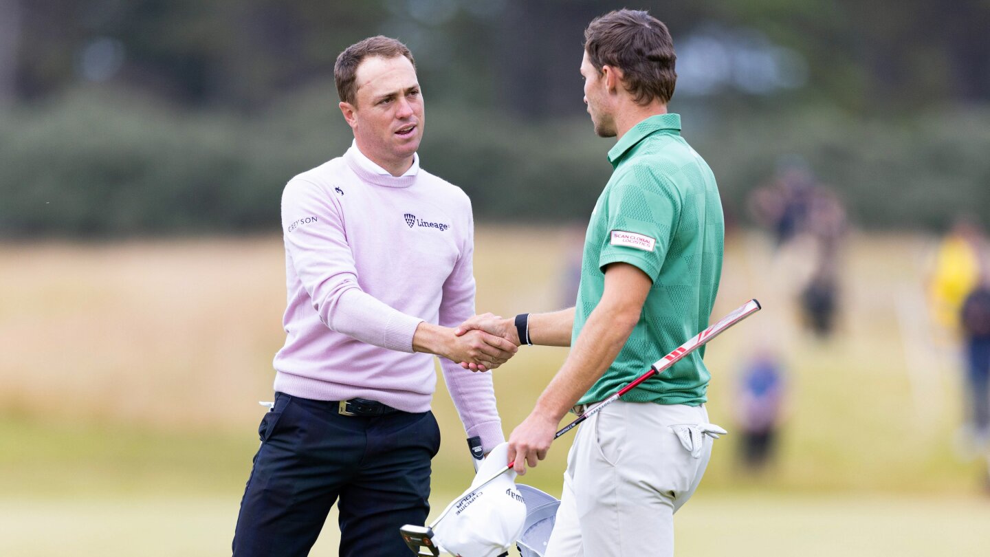 Justin Thomas fires 62 to lead Genesis Scottish Open; Rory McIlroy three back