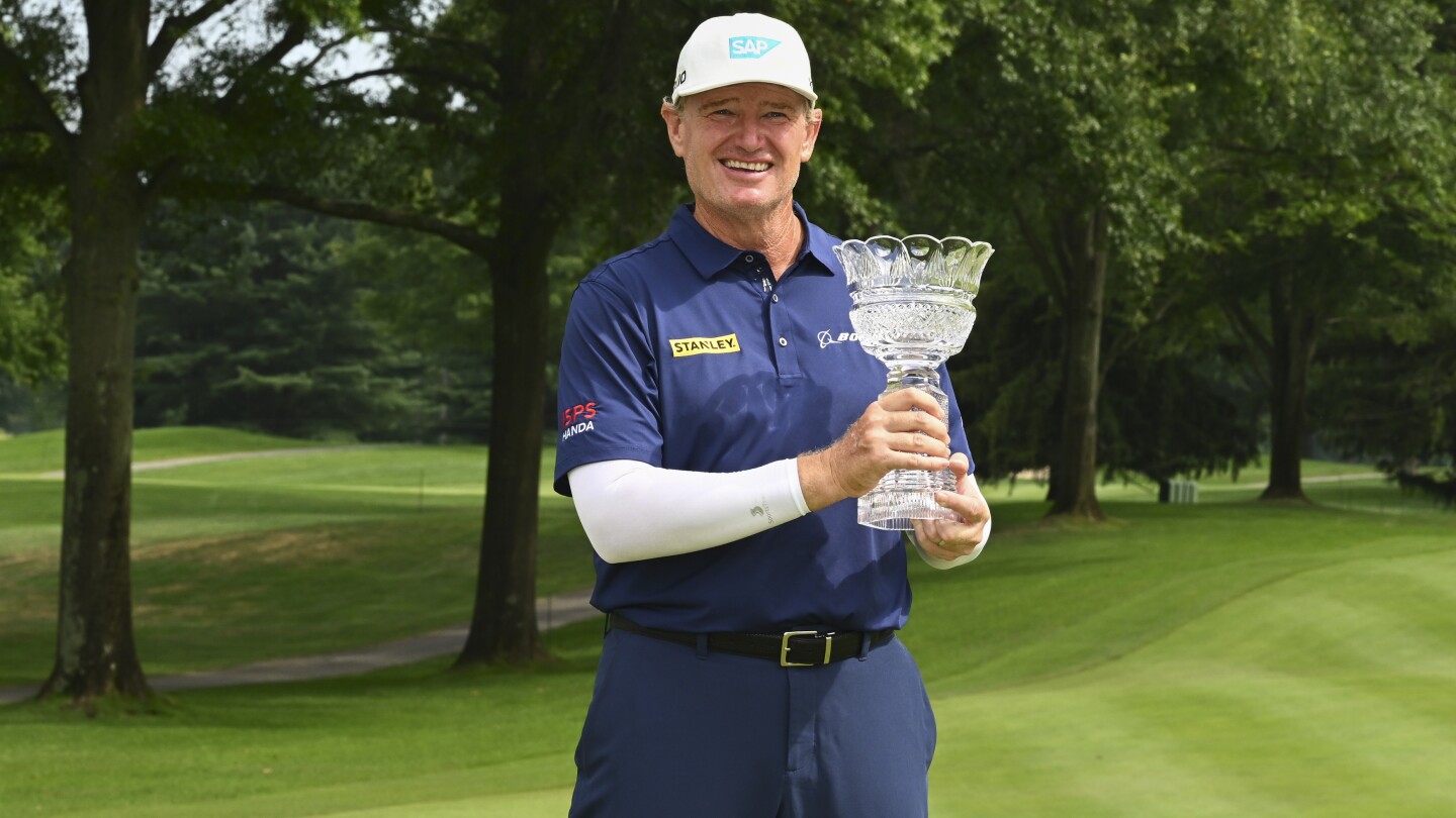 Ernie Els wins first senior major, earns spot into 2025 Players Championship