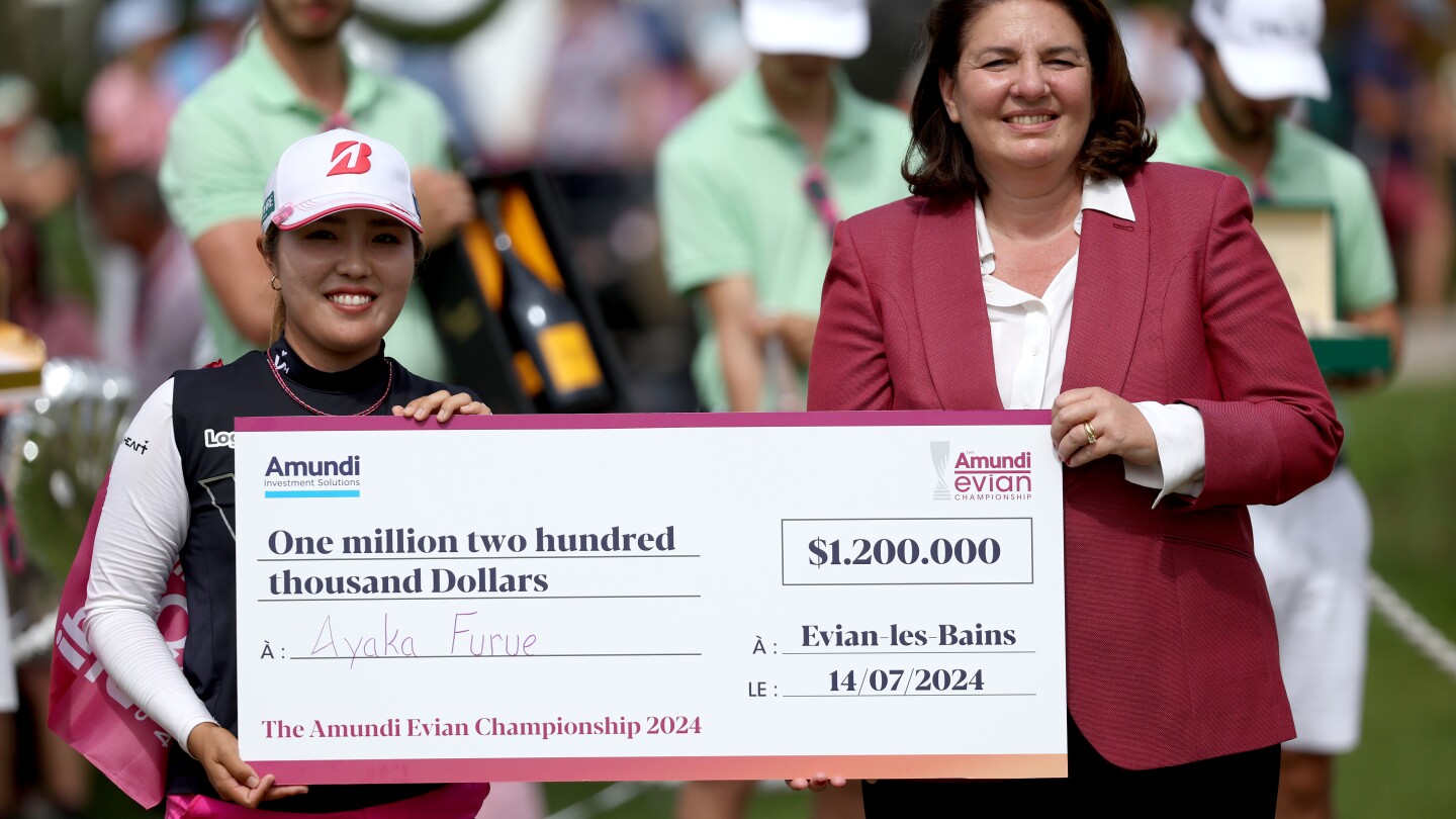 Amundi Evian Championship 2024 prize money: What Ayaka Furue and field earned