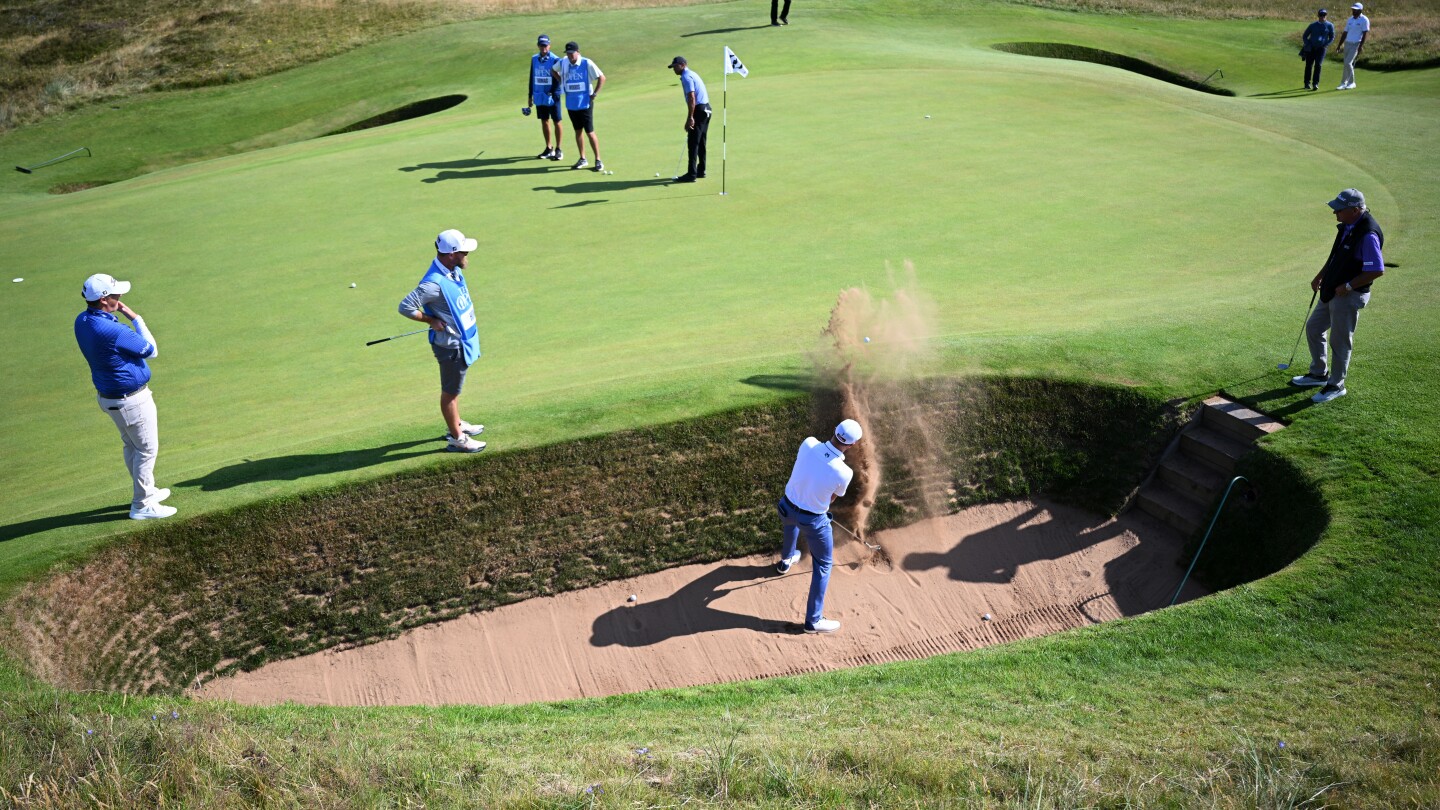 British Open Golf Championship 2024 Rosie Claretta