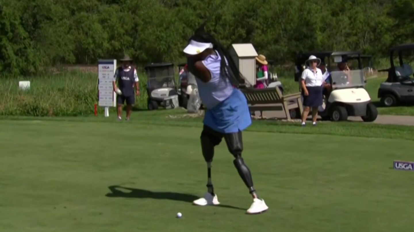 Highlights: Kipp Popert leads U.S. Adaptive Open after Round 1