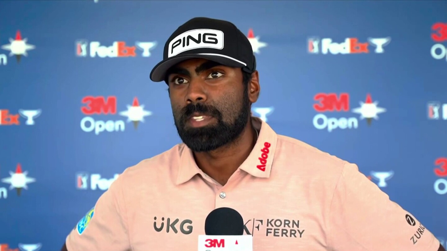 Sahith Theegala focused on ‘tackling’ TPC Twin Cities at 3M Open 2024