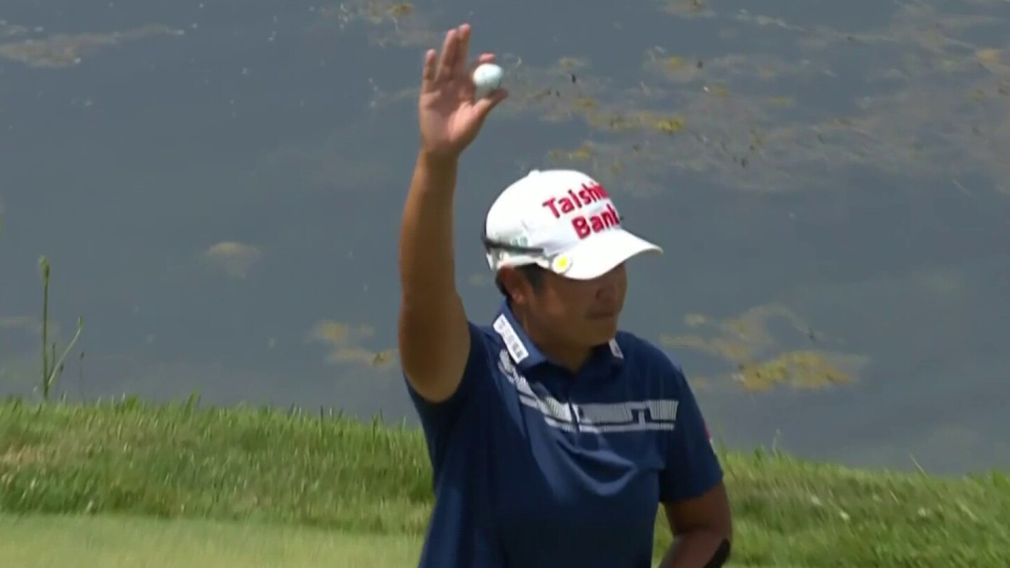 Peiyun Chien sinks dramatic hole-in-one at 2024 Amundi Evian Championship