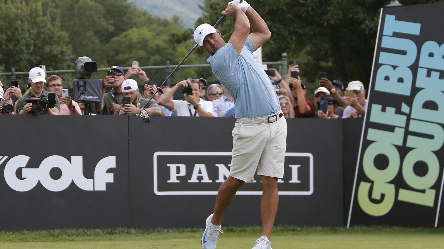 Brooks Koepka beats Jon Rahm in playoff to win LIV event at Greenbrier