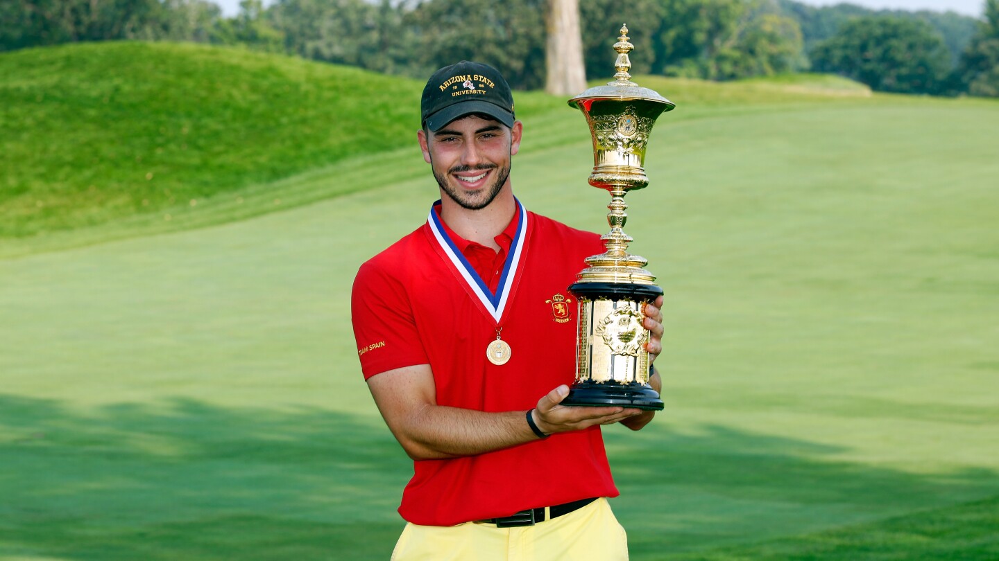 Jose Luis Ballester, on 21st birthday, becomes first Spaniard to win U.S. Amateur