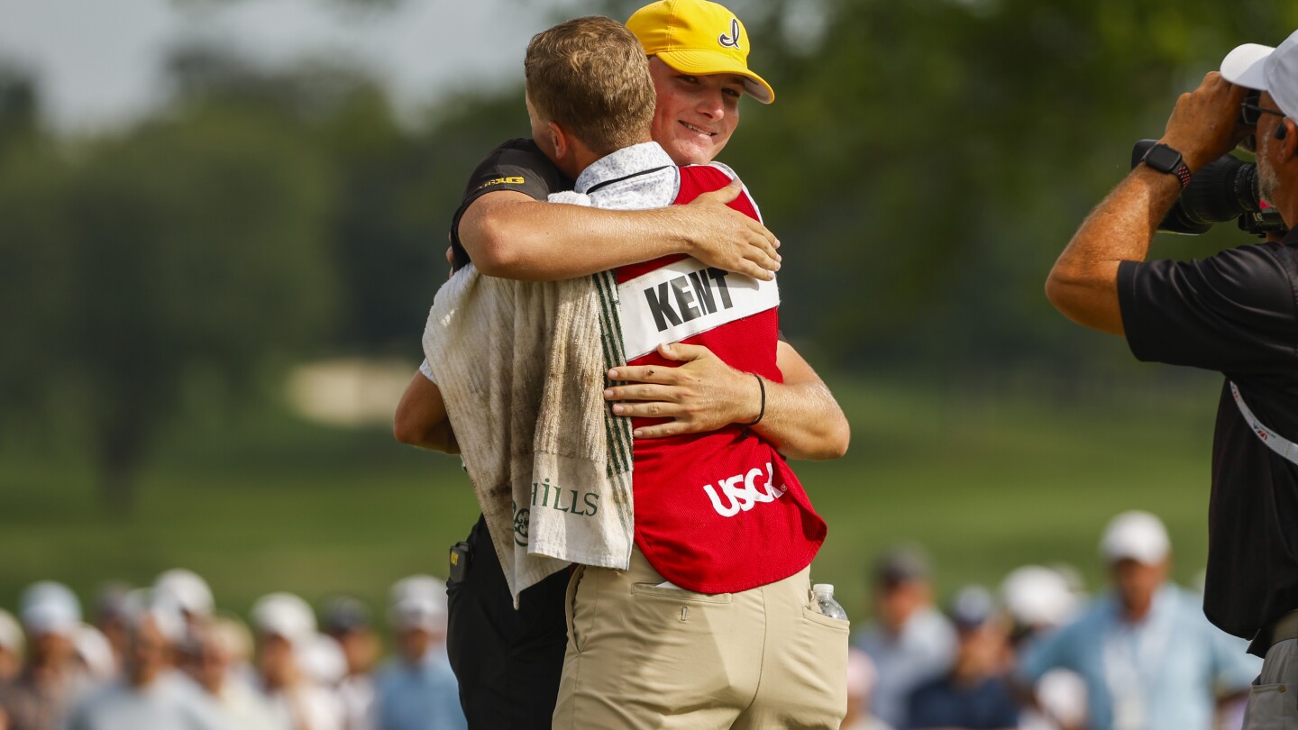 Noah Kent, in the U.S. Amateur final and certainly not alone