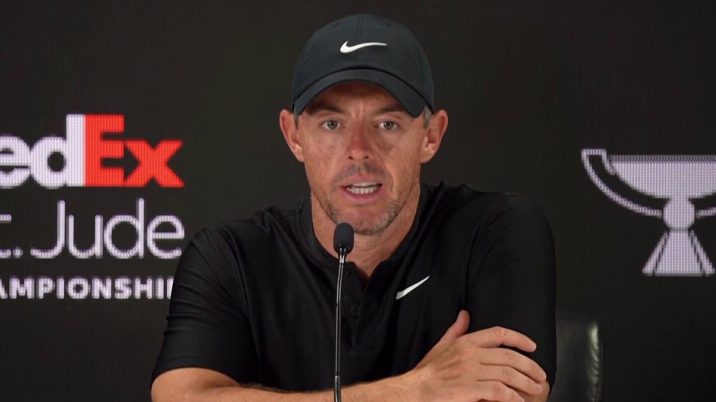 Rory McIlroy looking to ‘get over the line’ at 2024 FedExCup playoffs