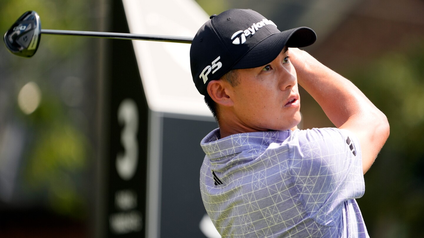 Collin Morikawa’s FedExCup Tour Championship Round 2 by the numbers