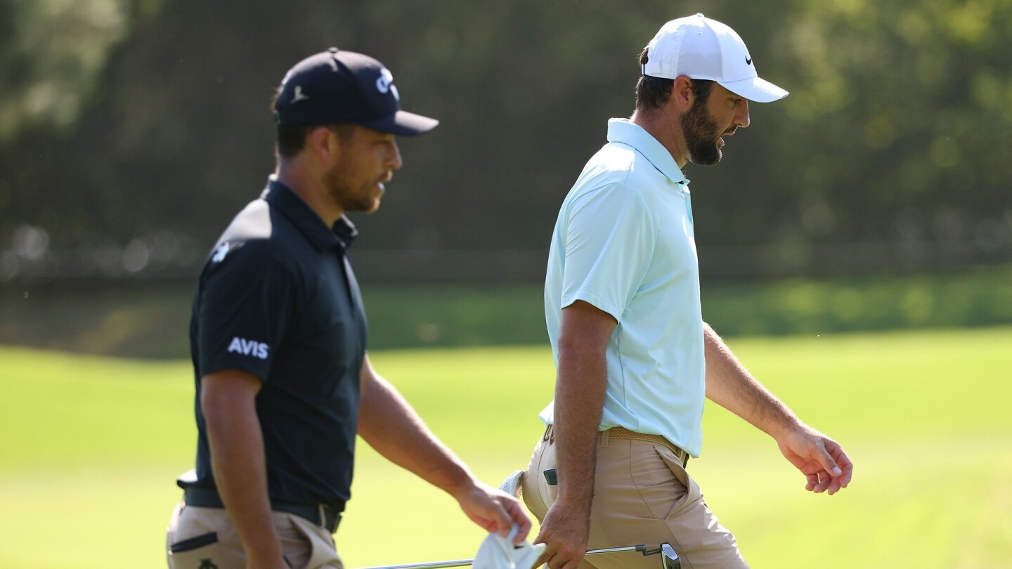 Xander Schauffele, Scottie Scheffler finish Round 1 of BMW Champ. strong