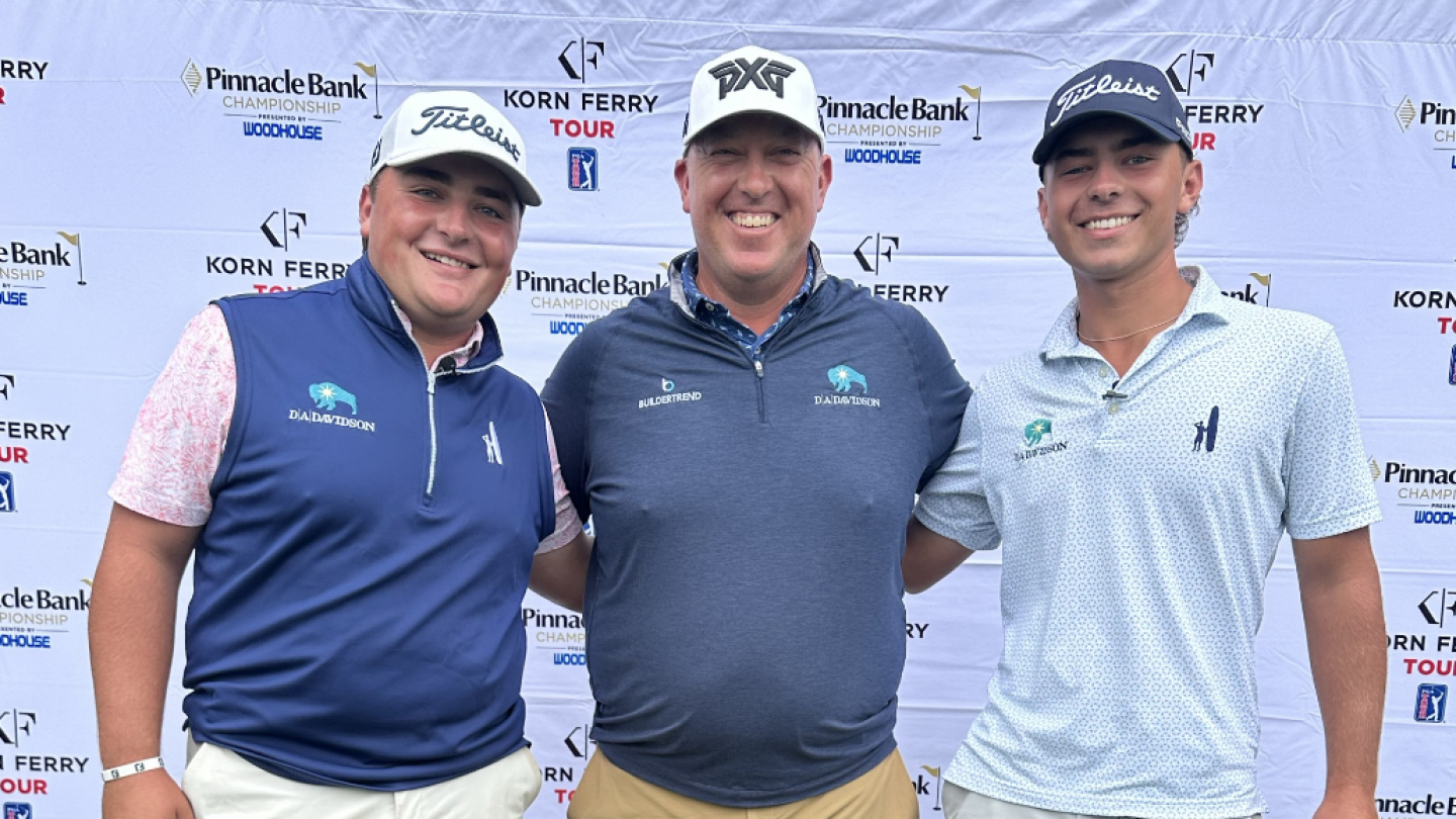 PGA Tour pro enters KFT event to play alongside two sons; they’re in same group, too