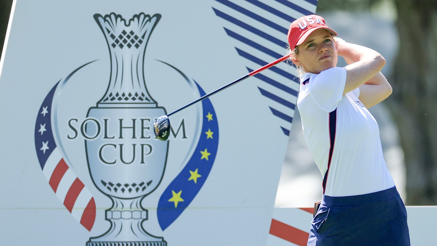 2024 Solheim Cup: Day 1 foursomes pairings and tee times