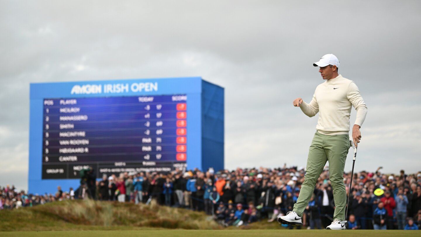 Star-studded Irish Open finish on tap as Rory McIlroy pulls clear of Matteo Manassero