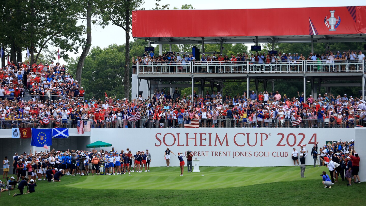 Following major transportation problems, fans help energize U.S. to 6-2 lead at Solheim Cup