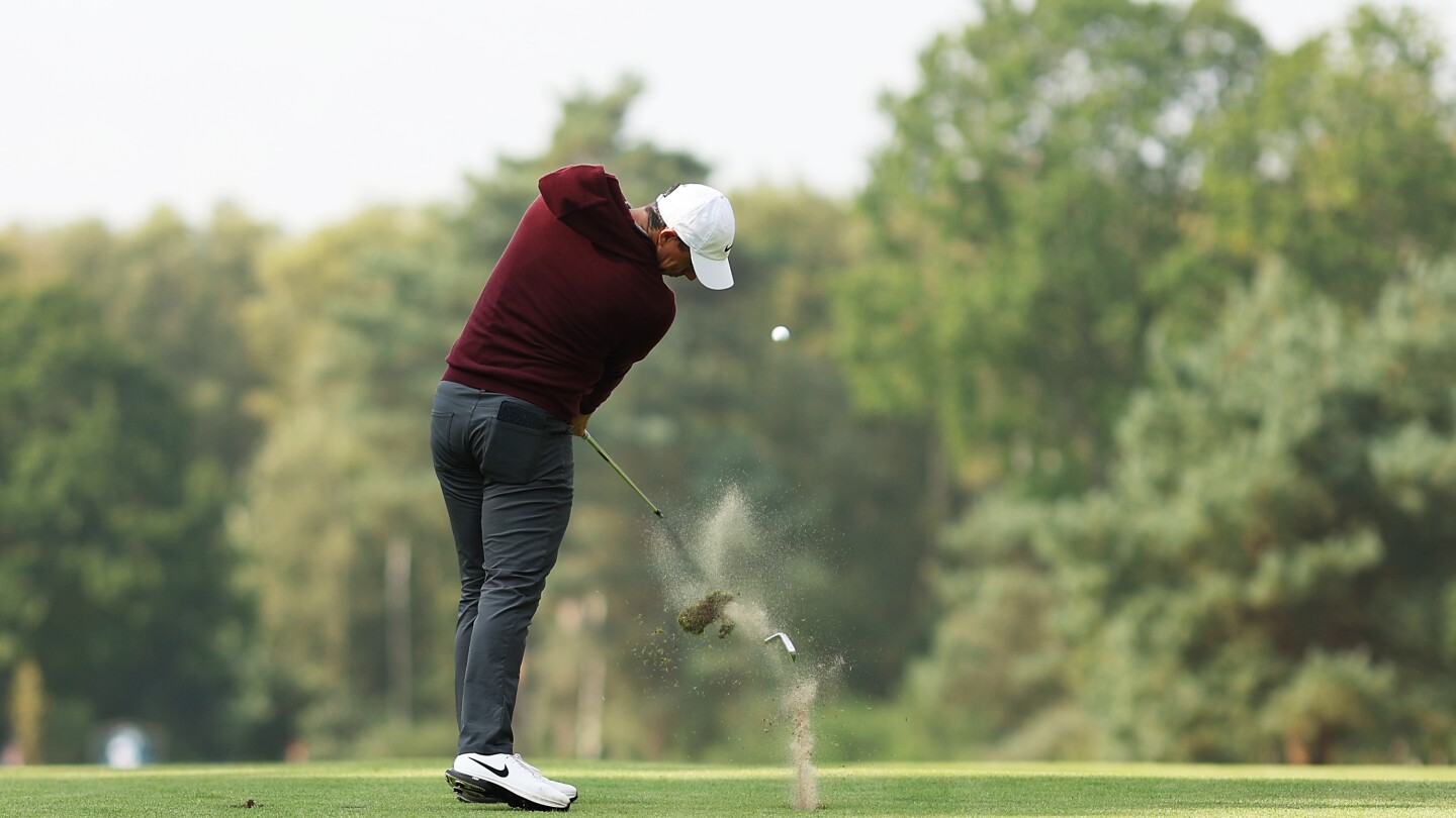 WATCH: Rory McIlroy’s clubhead flies off, still makes birdie during wild opening 67 at BMW PGA