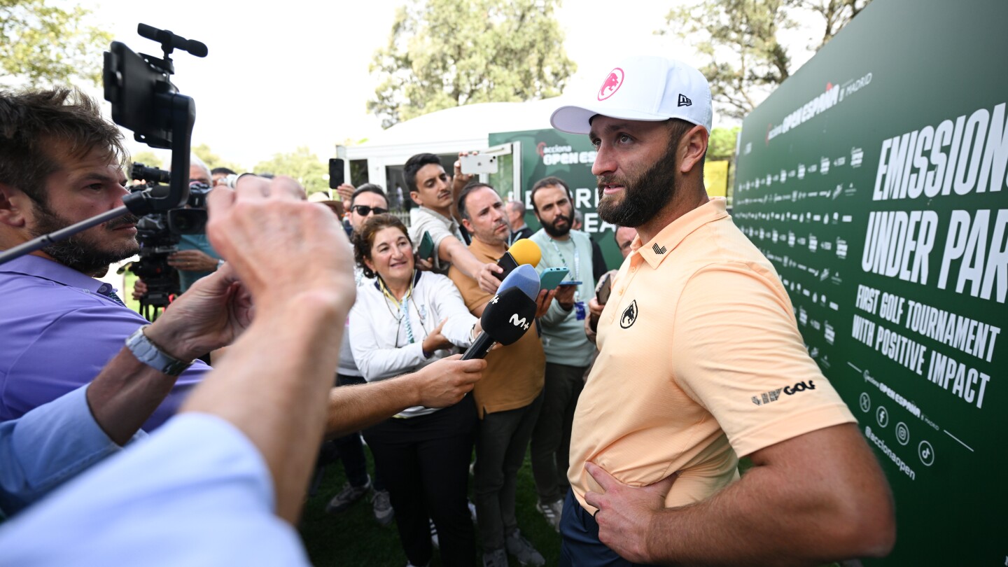 After birth of third child and illness, Jon Rahm returns on DP World Tour