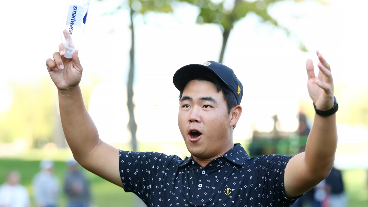 Tom Kim calls out ‘too quiet’ Canadian fans after Presidents Cup sweep