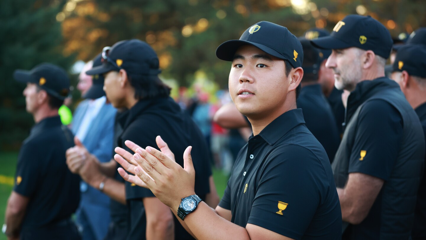 Tom Kim seeks out Americans to clear air after Presidents Cup comments