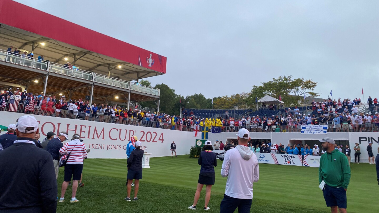 Fans left in wait for hours trying to get onto Solheim Cup grounds for Day 1