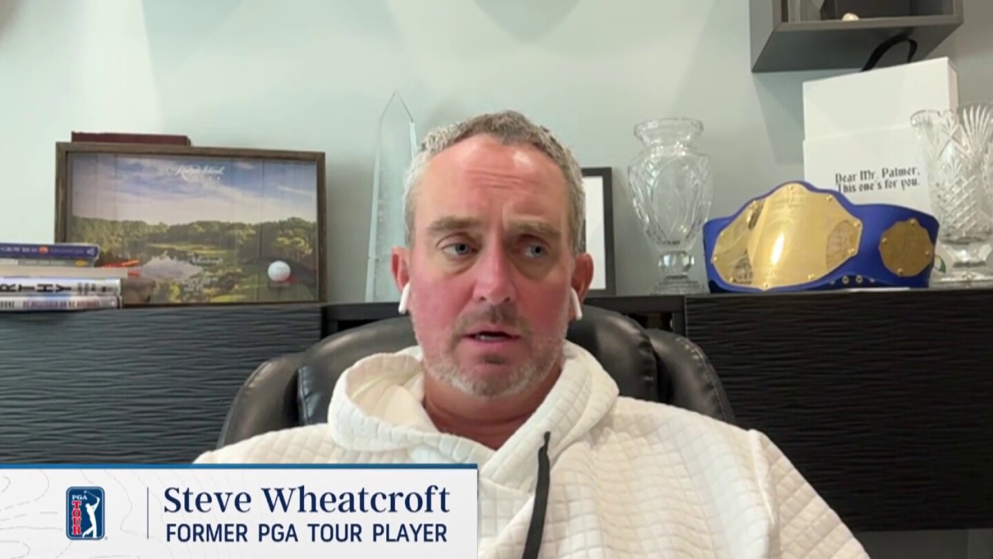 Ex-golfer Steve Wheatcroft details his mental health, addiction struggles