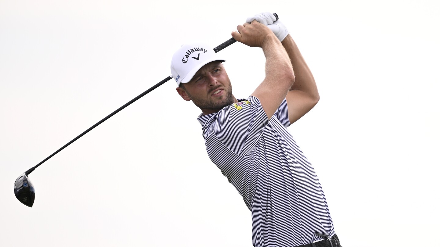 Adam Svensson has personal-best 60 to lead in Utah’s return to PGA Tour after 61 years