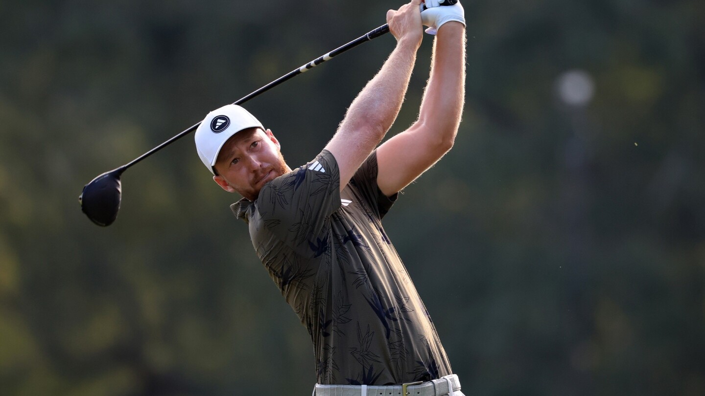 Daniel Berger having fun at the Sanderson Farms Championship