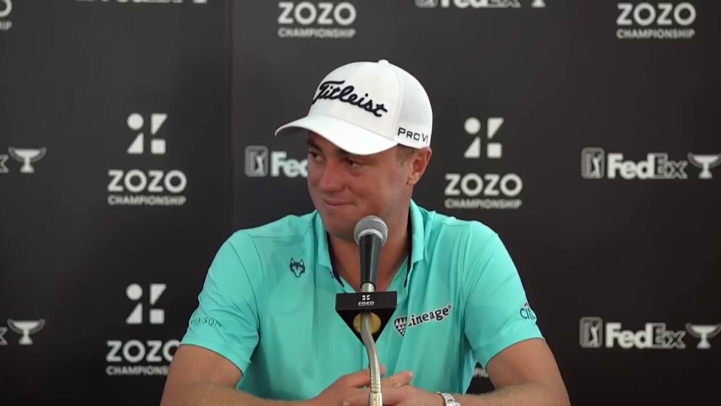 Justin Thomas excited to return to competition at Zozo Championship