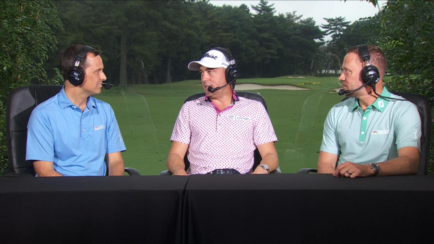 Justin Thomas talks upcoming fatherhood, level of play at Zozo Championship