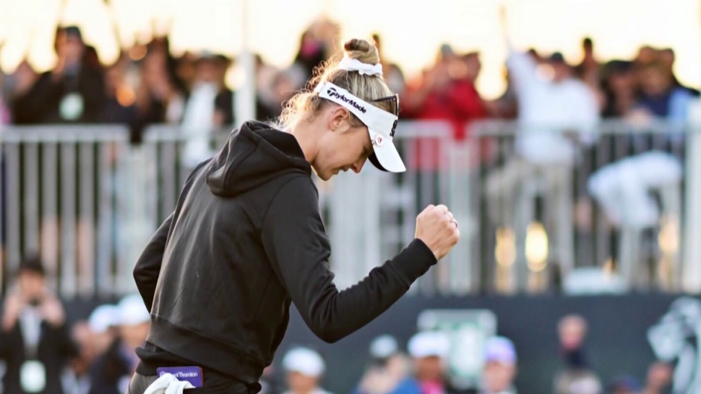 Nelly Korda’s dominant year will lead to Rolex Player of the Year award