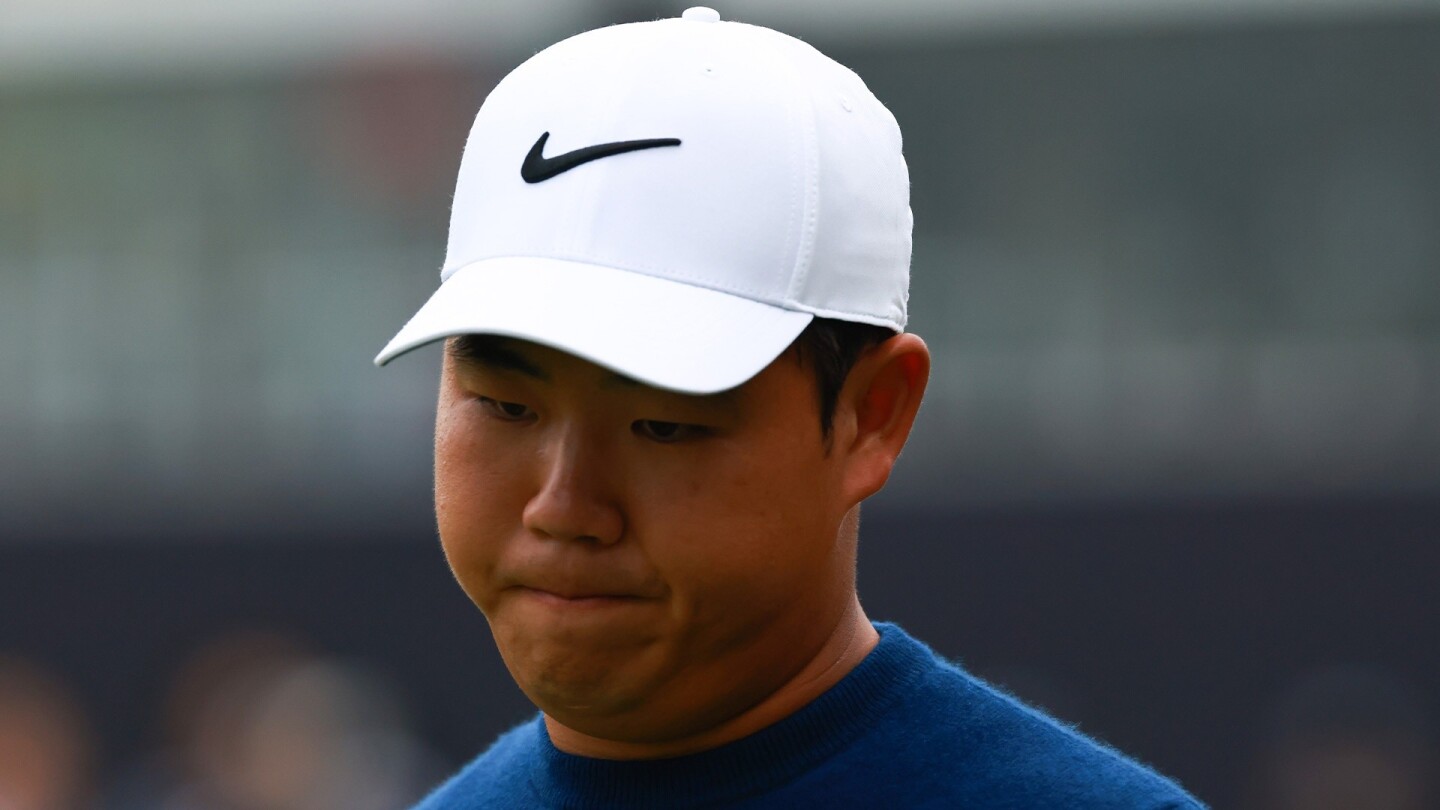 Tom Kim damages locker at DP World Tour Genesis Championship playoff loss