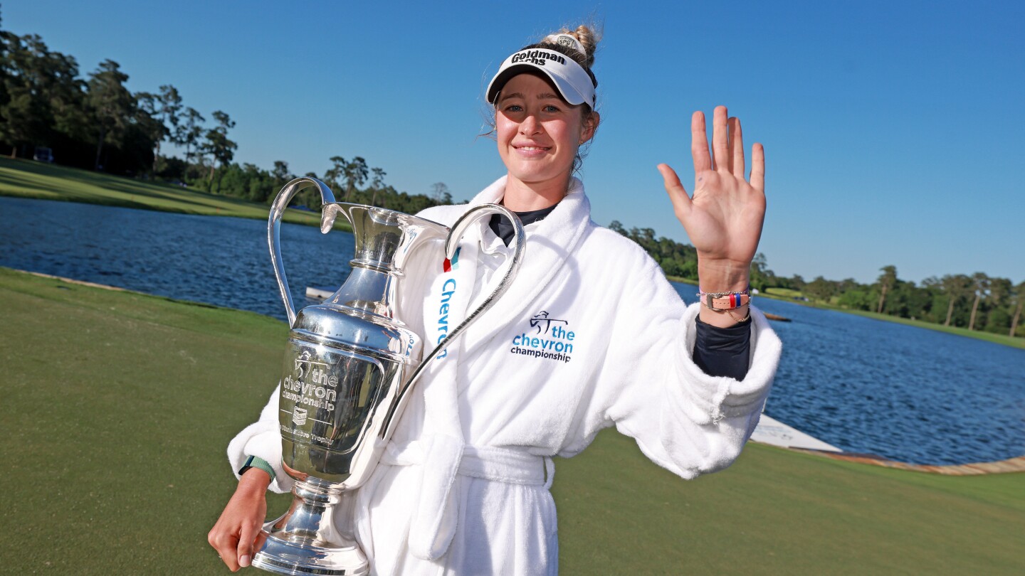 Nelly Korda clinches LPGA player of the year, matches 30-year-old mark