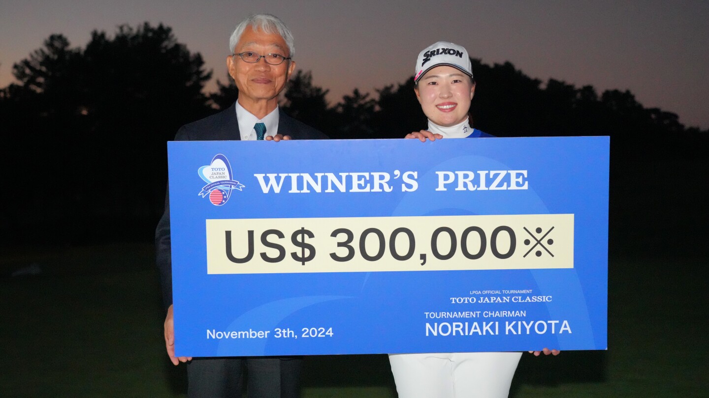 2024 Toto Japan Classic prize money: What winner Rio Takeda and field earned