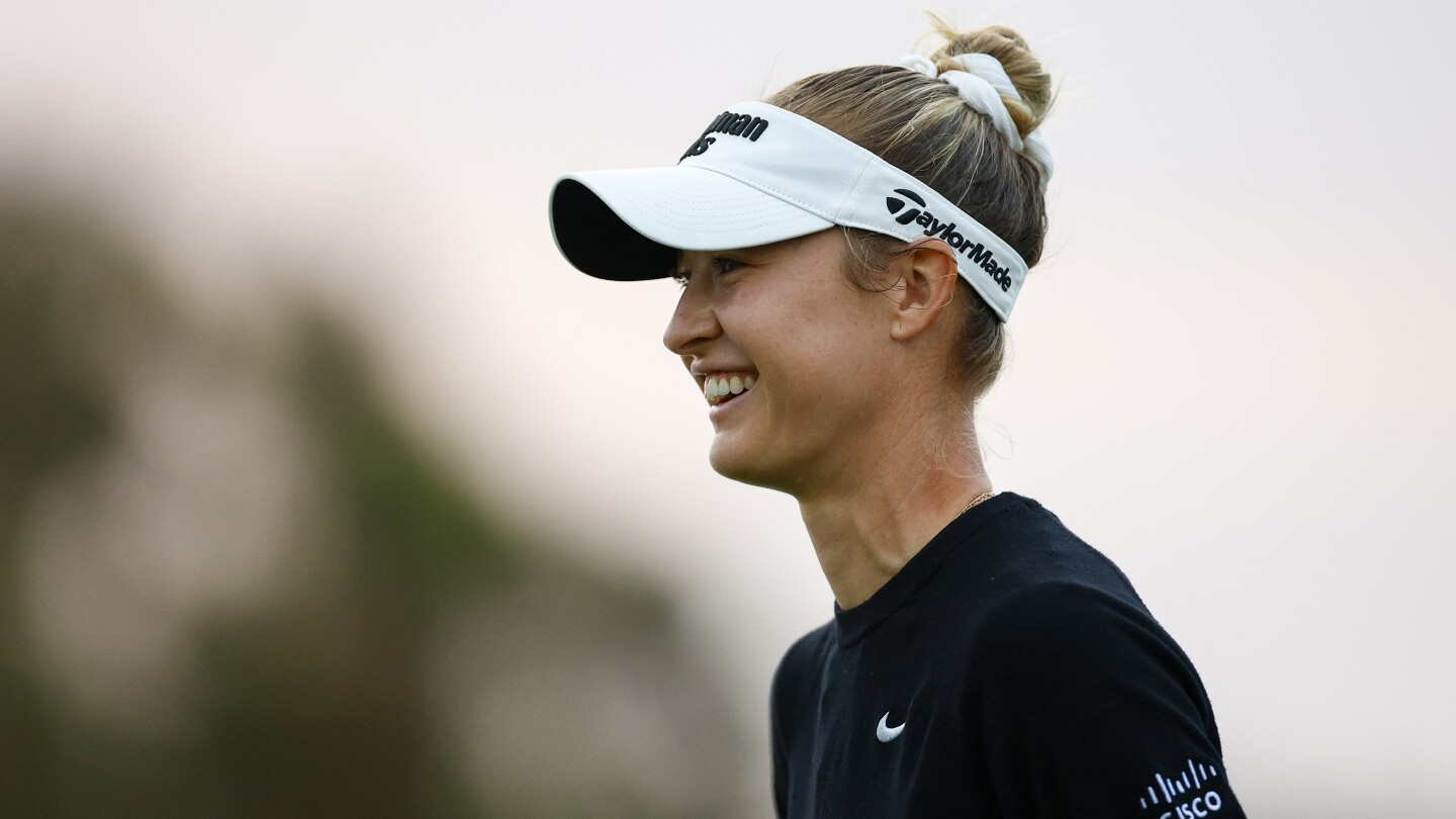 Looking to cap special season, Nelly Korda returns after issue with migraines, neck injury