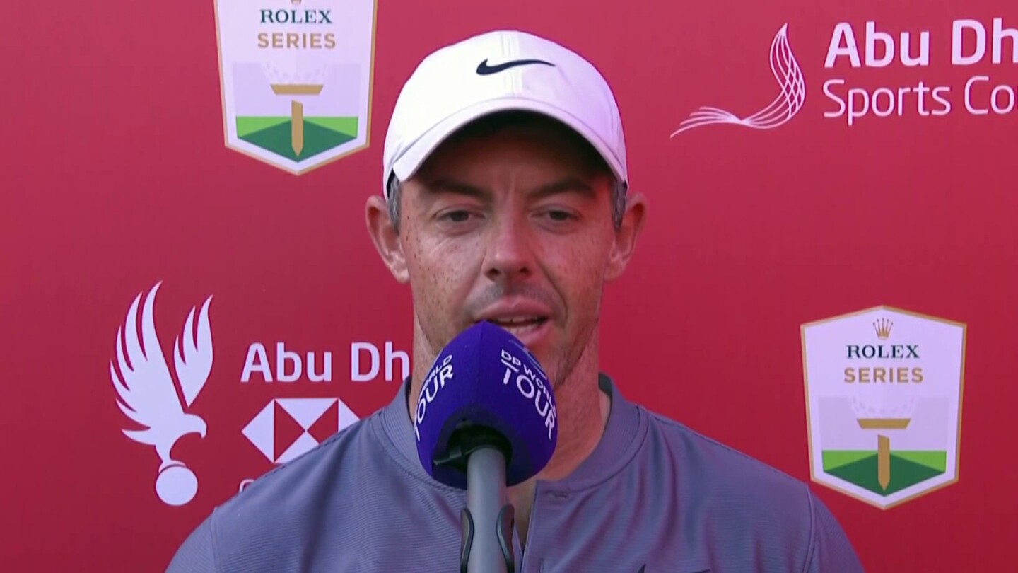 Rory McIlroy recounts tough second day at Abu Dhabi HSBC Championship