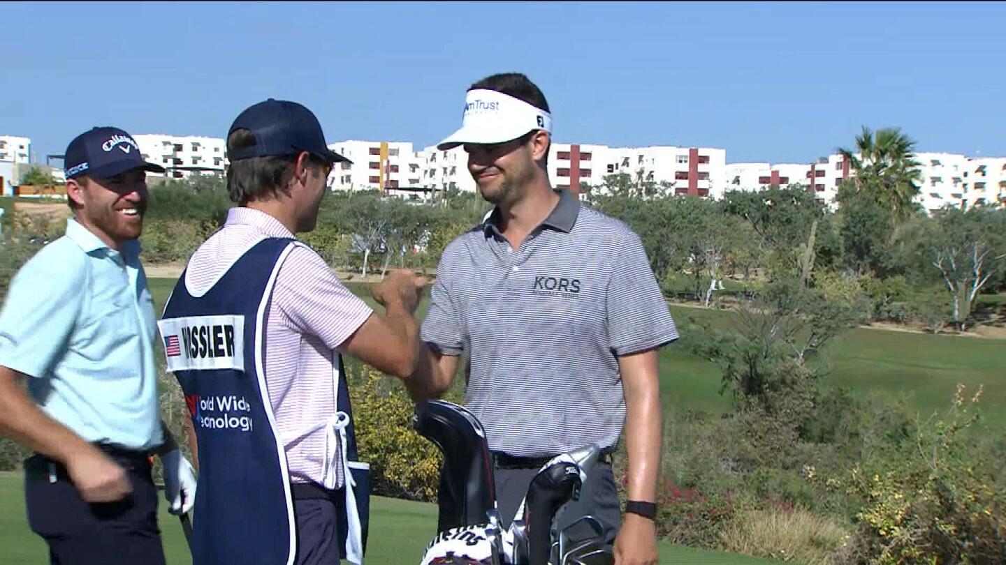 Beau Hossler makes hole-in-one at World Wide Technology Championship