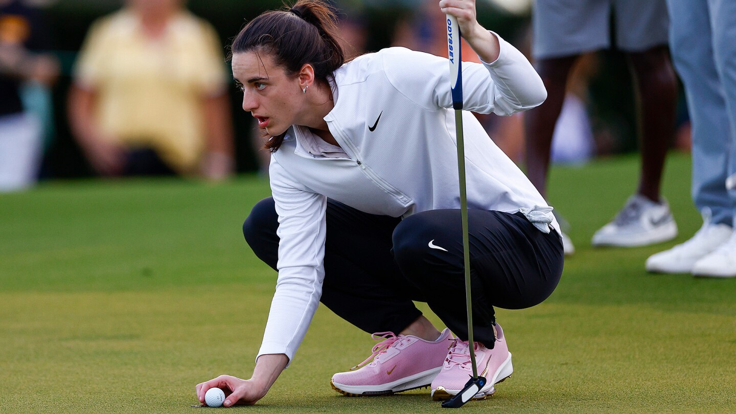 Full Highlights: Caitlin Clark plays golf at The Annika pro-am